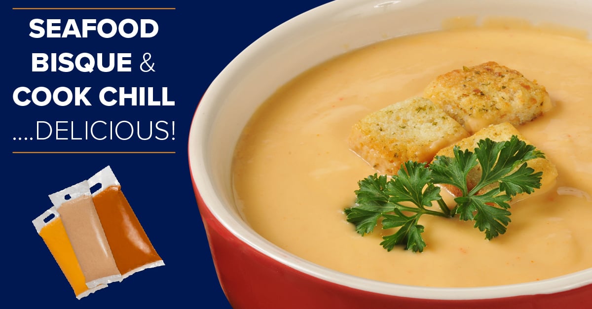 Whip Up a Batch of Seafood Bisque using Cook Chill